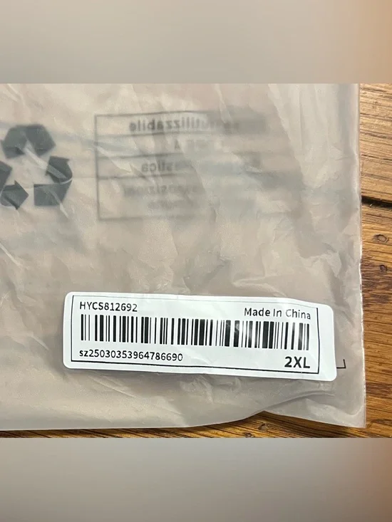 Women’s Blue and White Floral Print Loose Shirt Plus Size Top! Size 2XL. - Picture 10 of 10